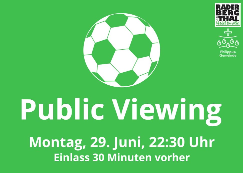WM - Public Viewing 29.06.2026
